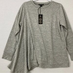 Gray Long Sleeve Men's Tee